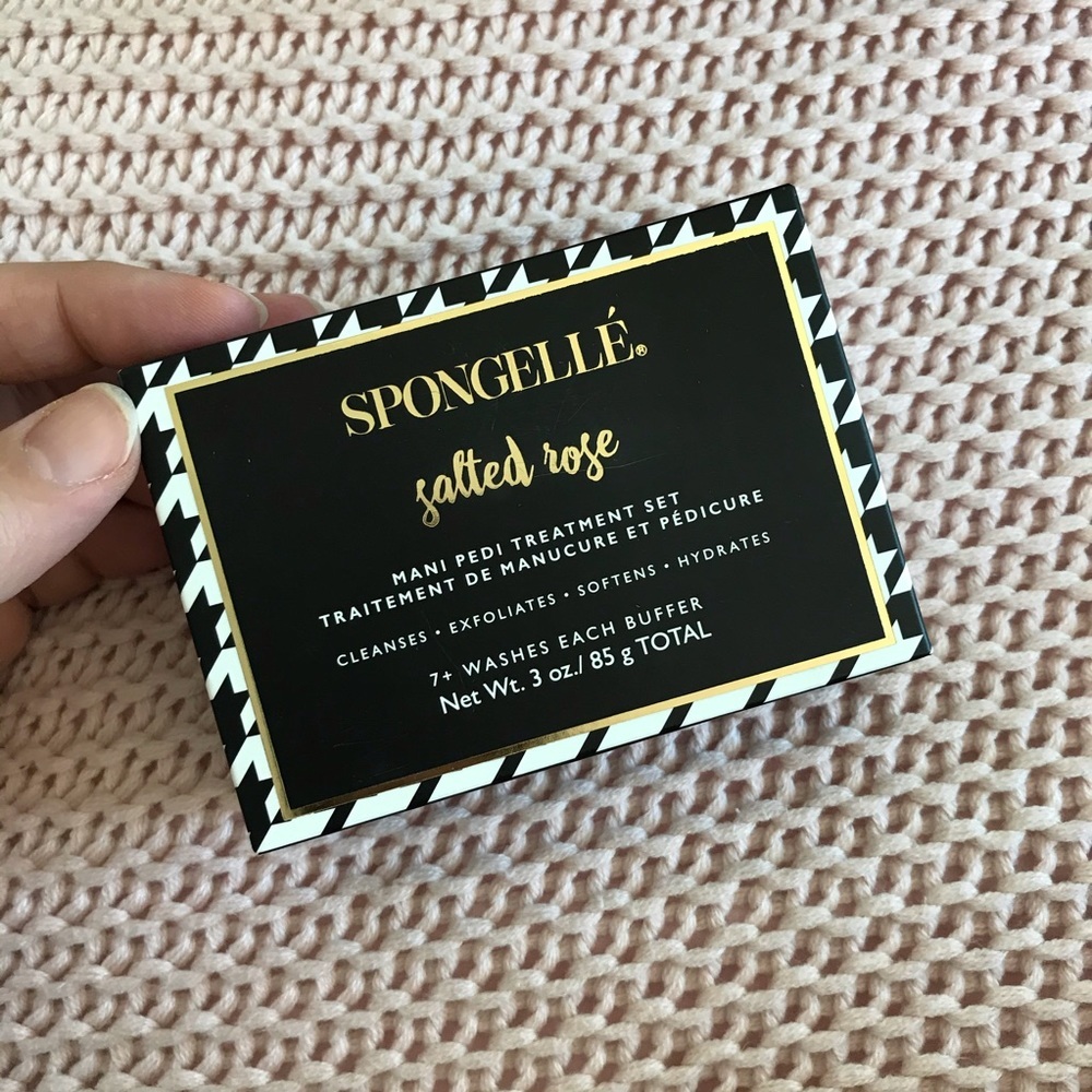 Spongelle pedi set